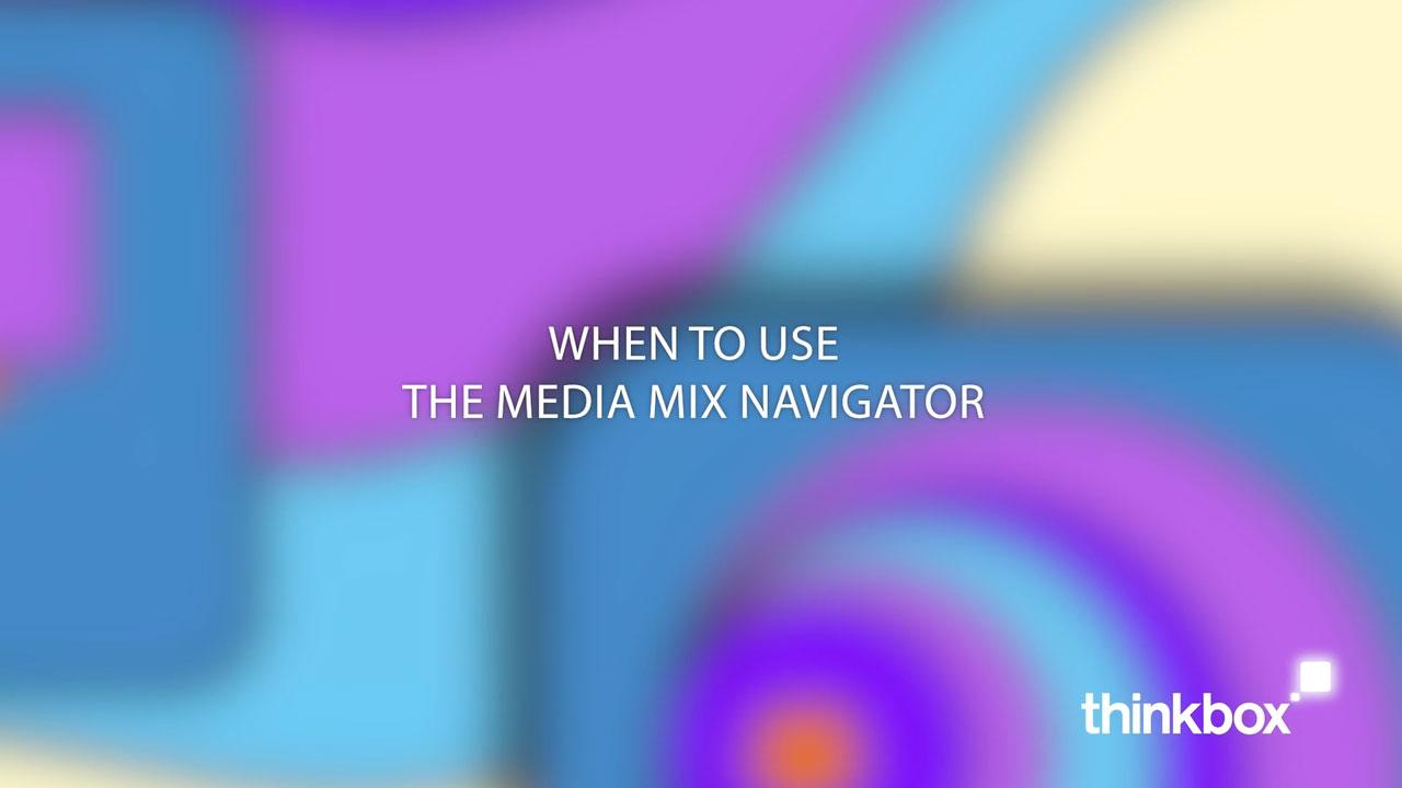 Media Mix Navigator: Use Cases