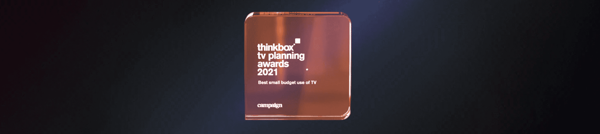 Best small budget use of TV